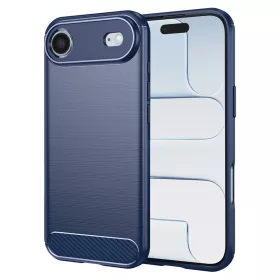 Techsuit - Carbon szilikon tok - iPhone 17 Air - Kék
