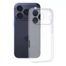 Techsuit - Clear Silicone - iPhone 17 Pro - Átlátszó tok