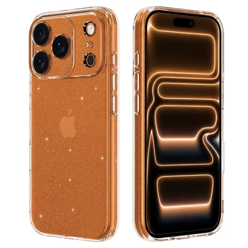 Techsuit - SparkleSkin Series - iPhone 17 Pro Max - Clear