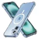 Techsuit - Shockproof Átlátszó Szilikon Magsafe tok - iPhone 17 - Átlátszó