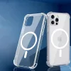 Techsuit - Shockproof Átlátszó Szilikon Magsafe tok - iPhone 17 - Átlátszó