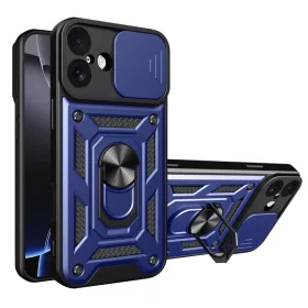 Techsuit - CamShield ütésálló tok - iPhone 17 - Kék