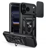 Techsuit - CamShield ütésálló tok - iPhone 17 Pro - Fekete