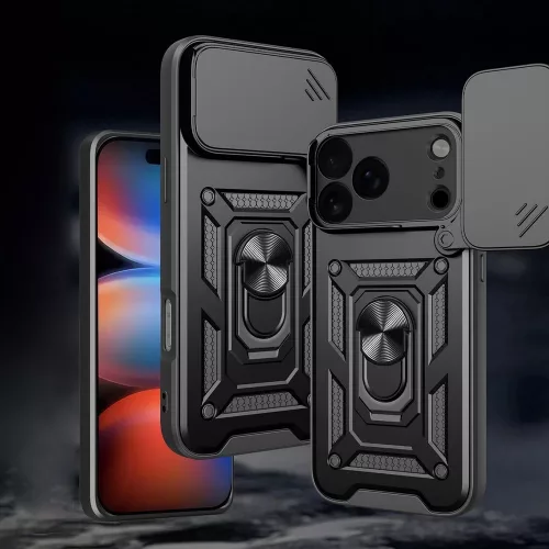 Techsuit - CamShield ütésálló tok - iPhone 17 Pro Max - Rosegold