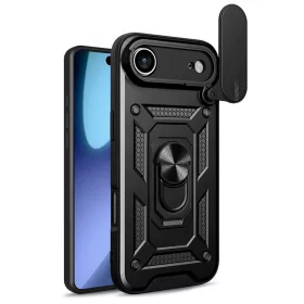   Techsuit - CamShield ütésálló tok - iPhone 17 Air - Fekete