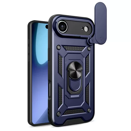 Techsuit - CamShield ütésálló tok - iPhone 17 Air - Kék