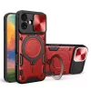 Techsuit - CamGuard Pro tok ütésálló tok - iPhone 17 - Piros