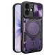 Techsuit - CamGuard Pro tok ütésálló tok - iPhone 17 - Lila