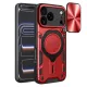 Techsuit - CamGuard Pro tok ütésálló tok - iPhone 17 Pro - Piros