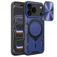 Techsuit - CamGuard Pro tok ütésálló tok - iPhone 17 Pro - Kék