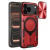 Techsuit - CamGuard Pro tok ütésálló tok - iPhone 17 Pro Max - Piros