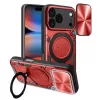 Techsuit - CamGuard Pro tok ütésálló tok - iPhone 17 Pro Max - Piros