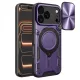 Techsuit - CamGuard Pro tok ütésálló tok - iPhone 17 Pro Max - Lila