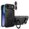 Techsuit - CamGuard Pro tok ütésálló tok - iPhone 17 Air - Fekete
