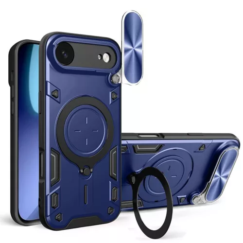 Techsuit - CamGuard Pro tok ütésálló tok - iPhone 17 Air - Kék