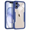 Techsuit - ColorVerse 360 tok kijelzővédővel - iPhone 17 - Kék
