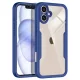 Techsuit - ColorVerse 360 tok kijelzővédővel - iPhone 17 - Kék
