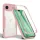 Techsuit - ColorVerse 360 tok kijelzővédővel - iPhone 17 Air - Rózsaszín