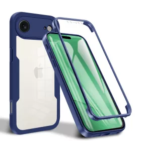   Techsuit - ColorVerse 360 tok kijelzővédővel - iPhone 17 Air - Kék