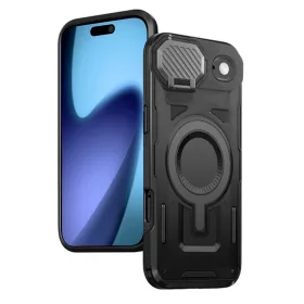   Techsuit - Camvault MagSafe ütésálló tok - iPhone 17 Air - Fekete