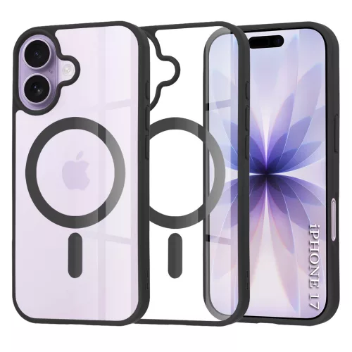 Techsuit - MagSafe Pro tok - iPhone 17 - Fekete
