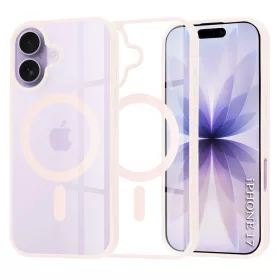 Techsuit - MagSafe Pro tok - iPhone 17 - Rózsaszín