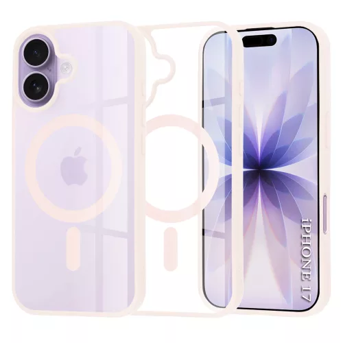 Techsuit - MagSafe Pro tok - iPhone 17 - Rózsaszín
