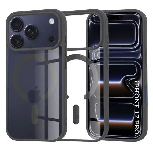 Techsuit - MagSafe Pro tok - iPhone 17 Pro - Fekete