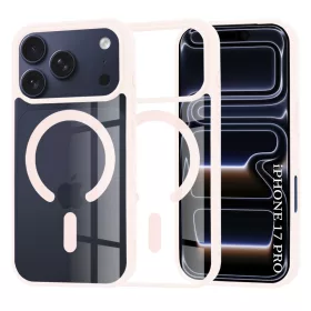 Techsuit - MagSafe Pro tok - iPhone 17 Pro - Rózsaszín