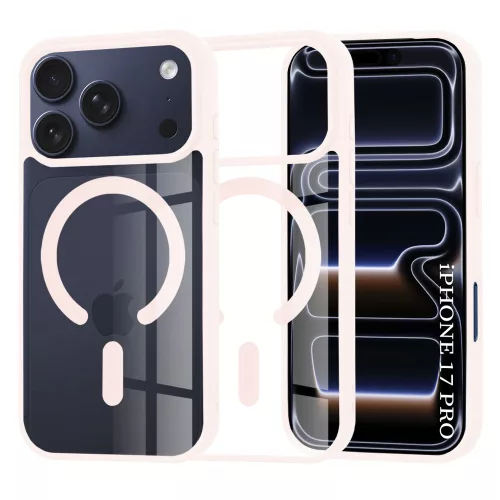 Techsuit - MagSafe Pro tok - iPhone 17 Pro - Rózsaszín
