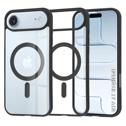 Techsuit - MagSafe Pro tok - iPhone 17 Air - Fekete