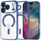 Techsuit - Luxury Crystal MagSafe - iPhone 17 Pro - Kék átlátszó