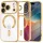 Techsuit - Luxury Crystal MagSafe - iPhone 17 Pro - Arany átlátszó