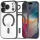 Techsuit - Luxury Crystal MagSafe - iPhone 17 Pro Max - Fekete átlátszó