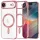 Techsuit - Luxury Crystal MagSafe tok - iPhone 17 Air - Rózsaszín átlátszó