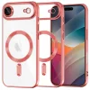 Techsuit - Luxury Crystal MagSafe tok - iPhone 17 Air - Piros átlátszó