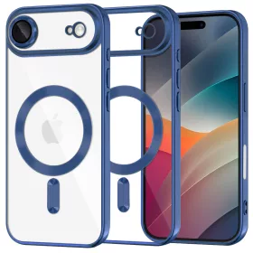   Techsuit - Luxury Crystal MagSafe - iPhone 17 Air - Kék átlátszó