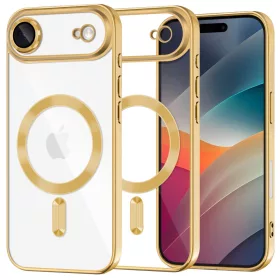   Techsuit - Luxury Crystal MagSafe - iPhone 17 Air - Arany átlátszó