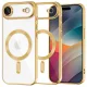 Techsuit - Luxury Crystal MagSafe - iPhone 17 Air - Arany átlátszó