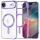Techsuit - Luxury Crystal MagSafe tok - iPhone 17 Air - Lila átlátszó