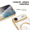 Techsuit - Luxury Crystal MagSafe tok - iPhone 17 Air - Sötétzöld átlátszó