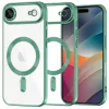 Techsuit - Luxury Crystal MagSafe tok - iPhone 17 Air - Zöld átlátszó
