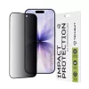 Techsuit - 111D Privacy betekintésgátló üvegfólia - iPhone 17 - Fekete