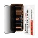 Techsuit - 111D Privacy betekintésgátló üvegfólia - iPhone 17 Pro Max - Fekete