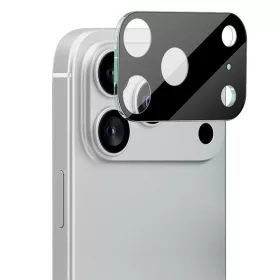   Techsuit - Full Camera - Kameravédő üvegfólia - iPhone 17 Pro - Fekete