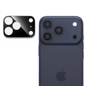   Techsuit - Full Camera - Kameravédő üvegfólia - iPhone 17 Pro - Fekete