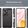 Techsuit - Carbon szilikon tok - Honor 400 Pro - Fekete