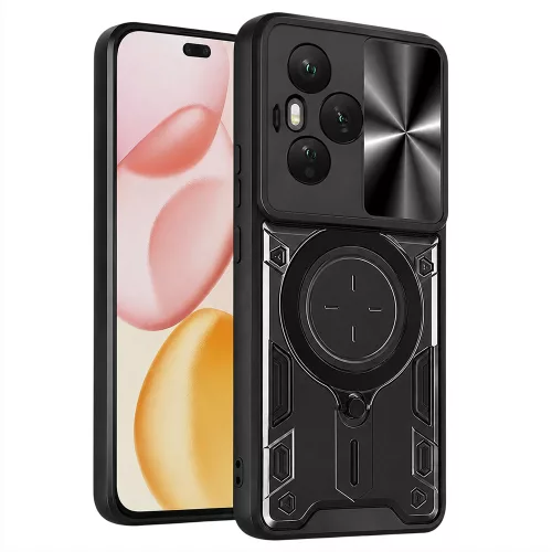 Techsuit - CamGuard Pro tok ütésálló tok - Honor 400 Pro - Fekete