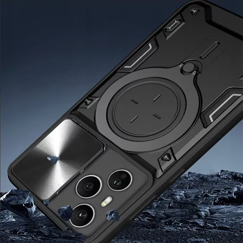 Techsuit - CamGuard Pro tok ütésálló tok - Honor 400 Pro - Fekete