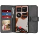 Techsuit - Diary Book kinyitható tok - Nothing CMF Phone 2 Pro - Fekete